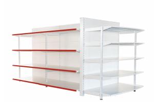 Customized supermarket shelves with shelf board adjustable
