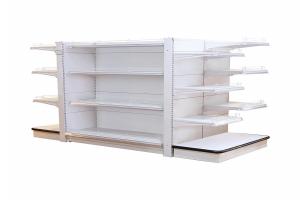 5 Layers Slatwall panel quality Commercial  supermarket shelf 