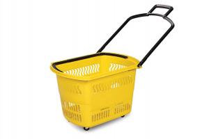 Wholesale high quality plastic supermarket shopping basket