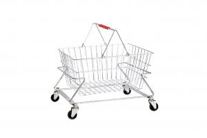New Portable Large capacity plastic supermarket shopping basket 